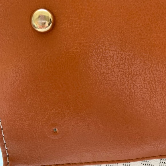 Michael Kors Logo Womens Handbag Satchel Bag pre-owned VGC designer logo 🤎 - Picture 4 of 16